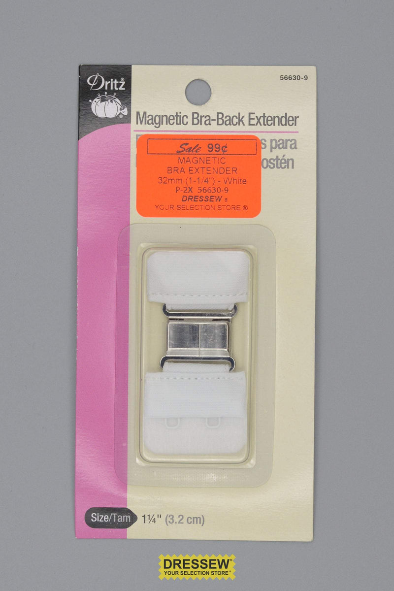 Magnetic Bra Extender White