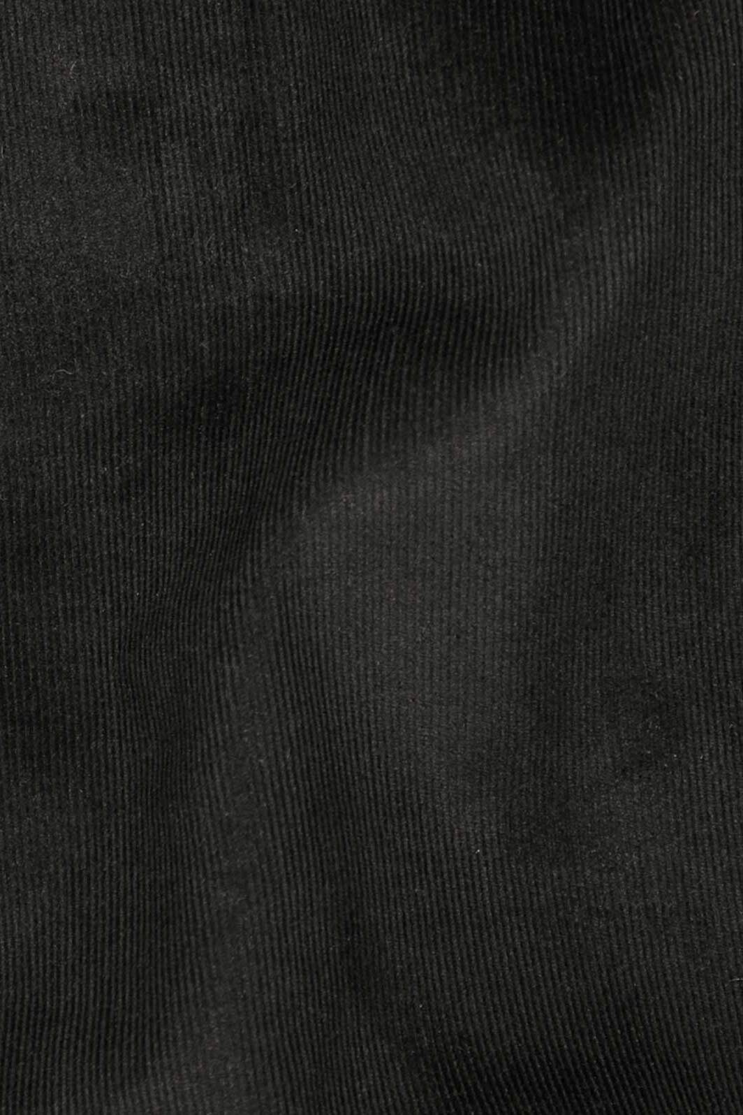 21 Wale Stretch Corduroy Black