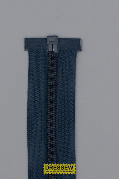 #5 Medium Coil Separating Zipper 75cm (30") Navy