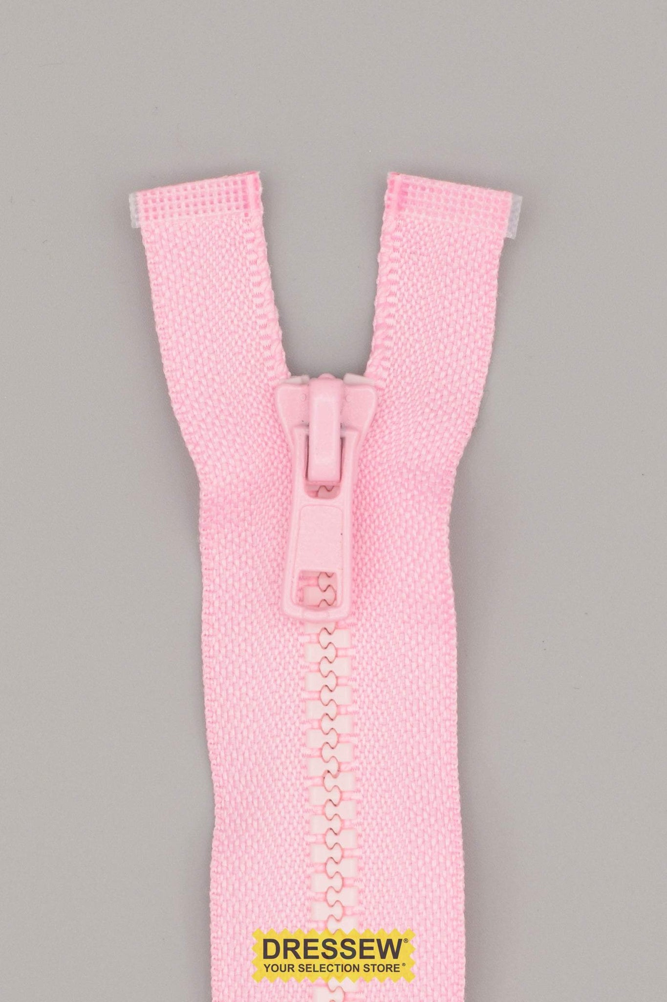 #5 Vislon Separating Zipper 35cm (14") Pink