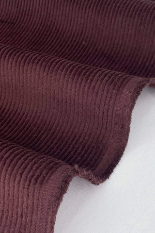 8 Wale Stretch Corduroy Merlot