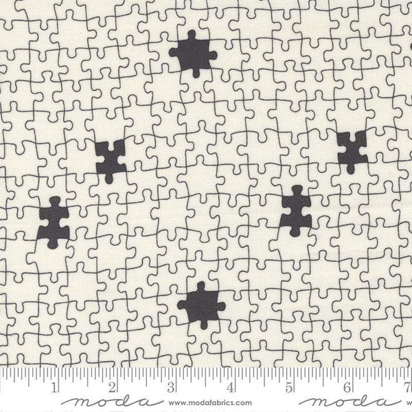 ABC XYZ Puzzled By Stacy Iest Hsu For Moda Cream / Black