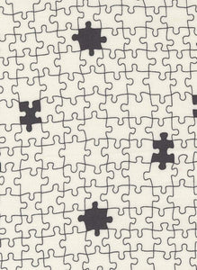 ABC XYZ Puzzled By Stacy Iest Hsu For Moda Cream / Black