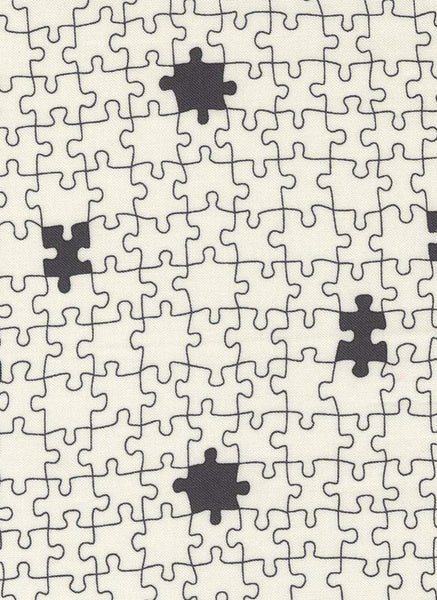 ABC XYZ Puzzled By Stacy Iest Hsu For Moda Cream / Black