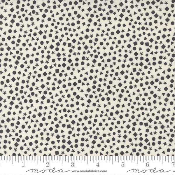 ABC XYZ Shapes By Stacy Iest Hsu For Moda Cream / Black