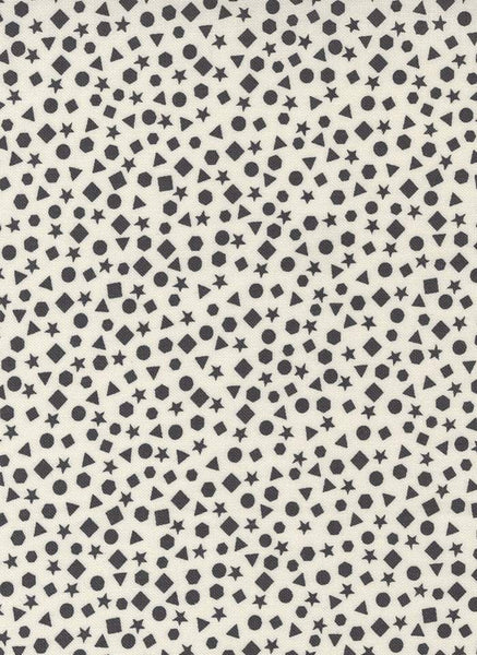 ABC XYZ Shapes By Stacy Iest Hsu For Moda Cream / Black