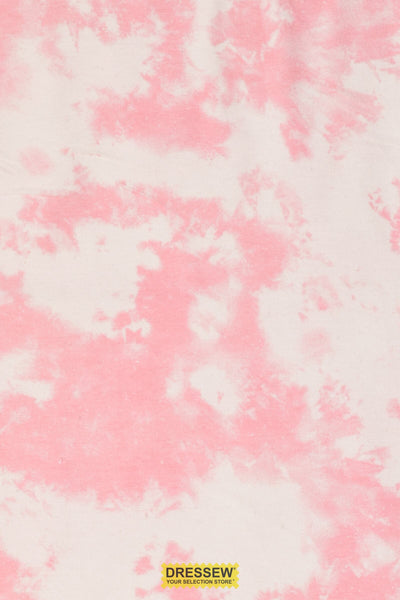 Acid Wash Look Flannelette White / Pink