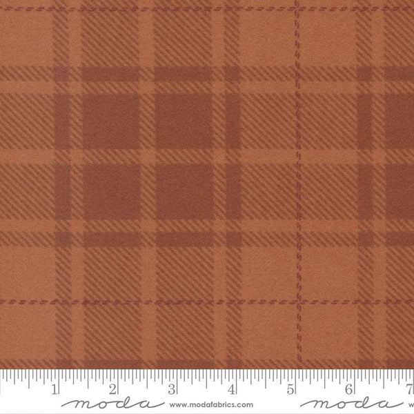 Autumn Gatherings Flannel Large Plaid By Primitive Gatherings For Moda Butternut