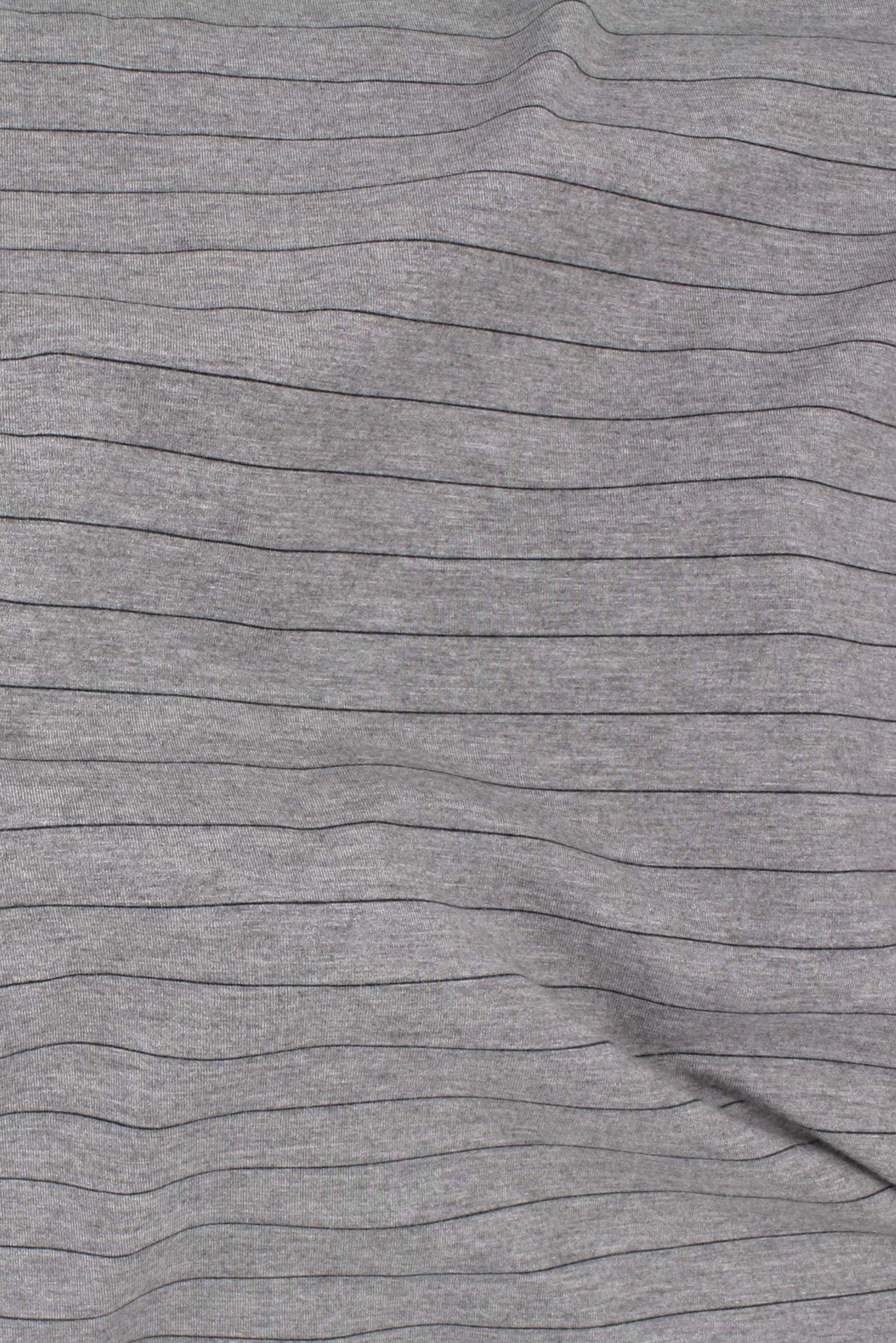 Bamboo Stripe Jersey Grey / Black