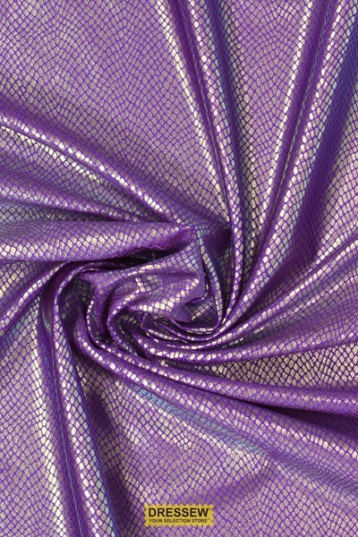 Bayou Reptile Lycra Purple / Metallic