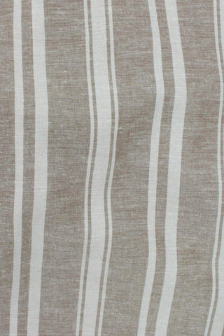 Bohéme Stripe Linen Blend Taupe / Natural