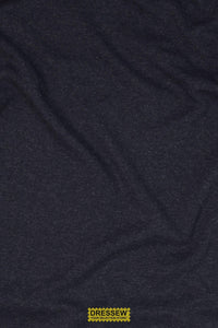 Bonded Wool Blend Knit Navy