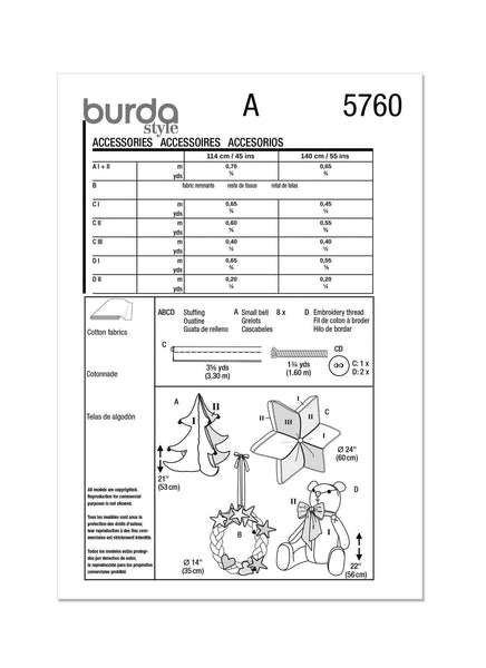 Burda - 5760 Crafts