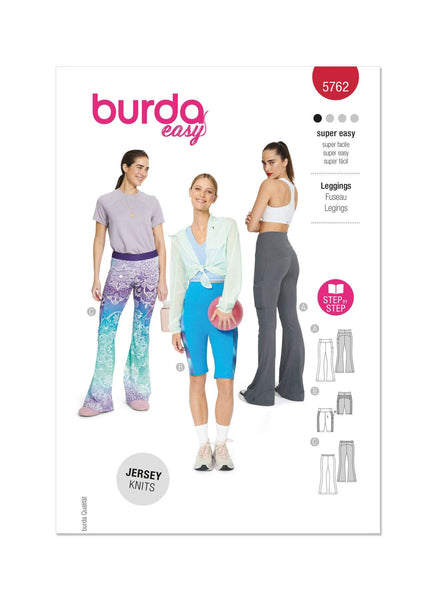 Burda - 5762 Ladies Leggings