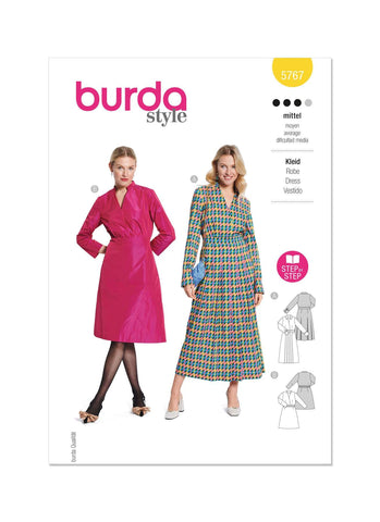 Burda - 5767 Ladies Dress