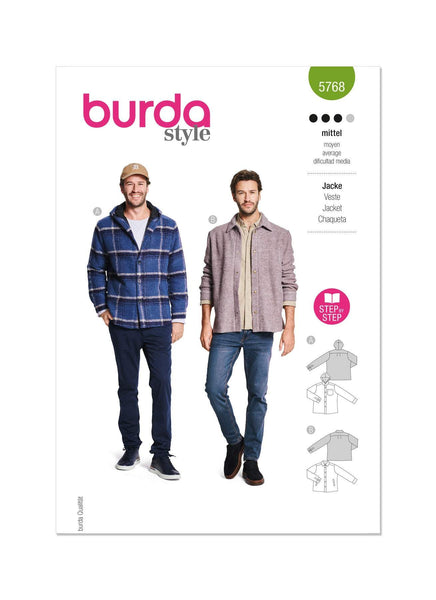 Burda - 5768 Men's Jacket