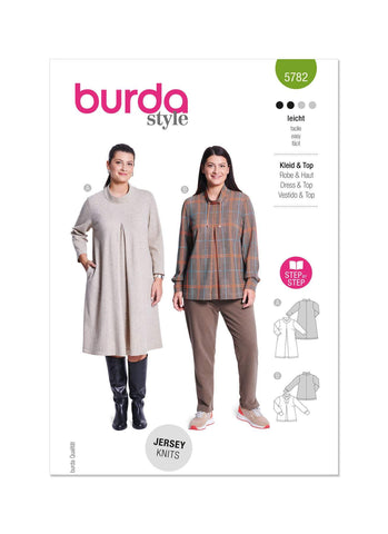 Burda - 5782 Ladies Dress and Tunic