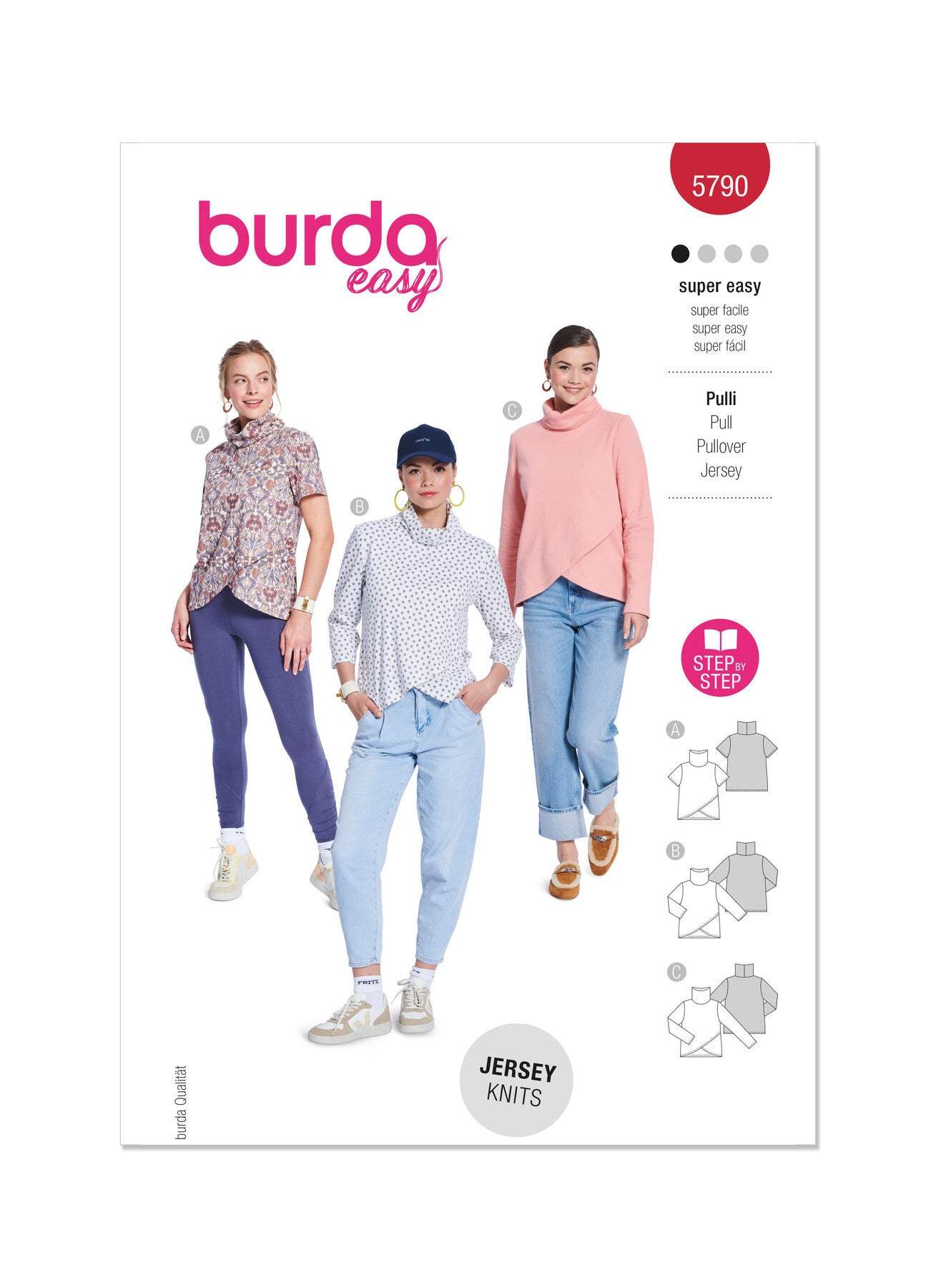 Burda - 5790 Ladies Tops