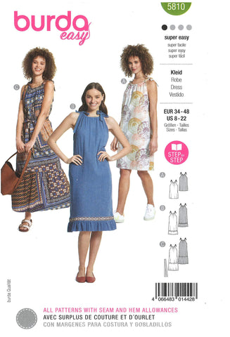 Burda - 5810 Dress