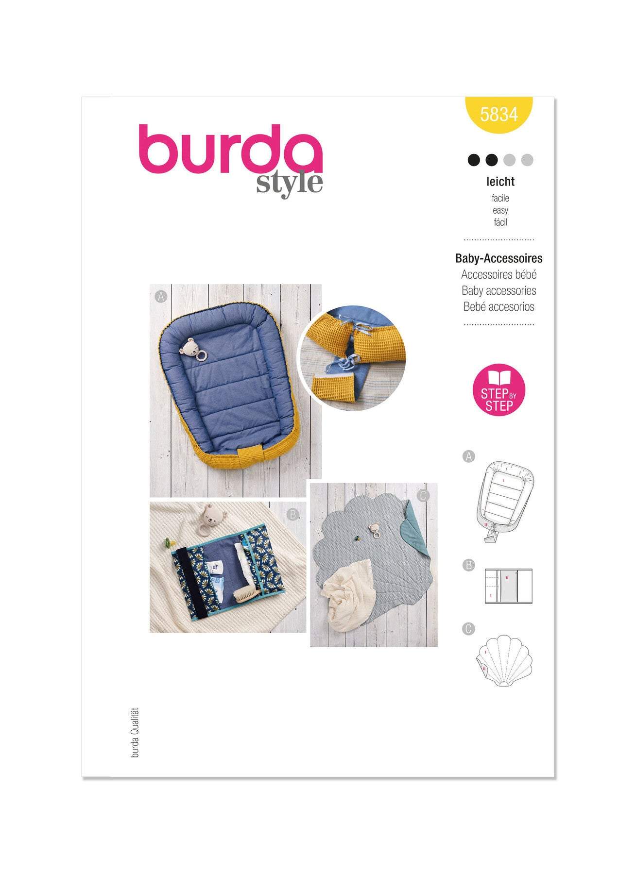 Burda - 5834 Baby Accessories