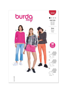 Burda - 5849 Misses' Blouse