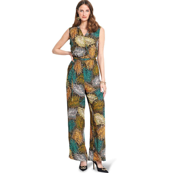 Burda - 5914 Sleeveless Jumpsuit and Blouse with Elastic Waist