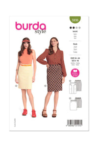 Burda - 5936 Straight Pencil Skirt