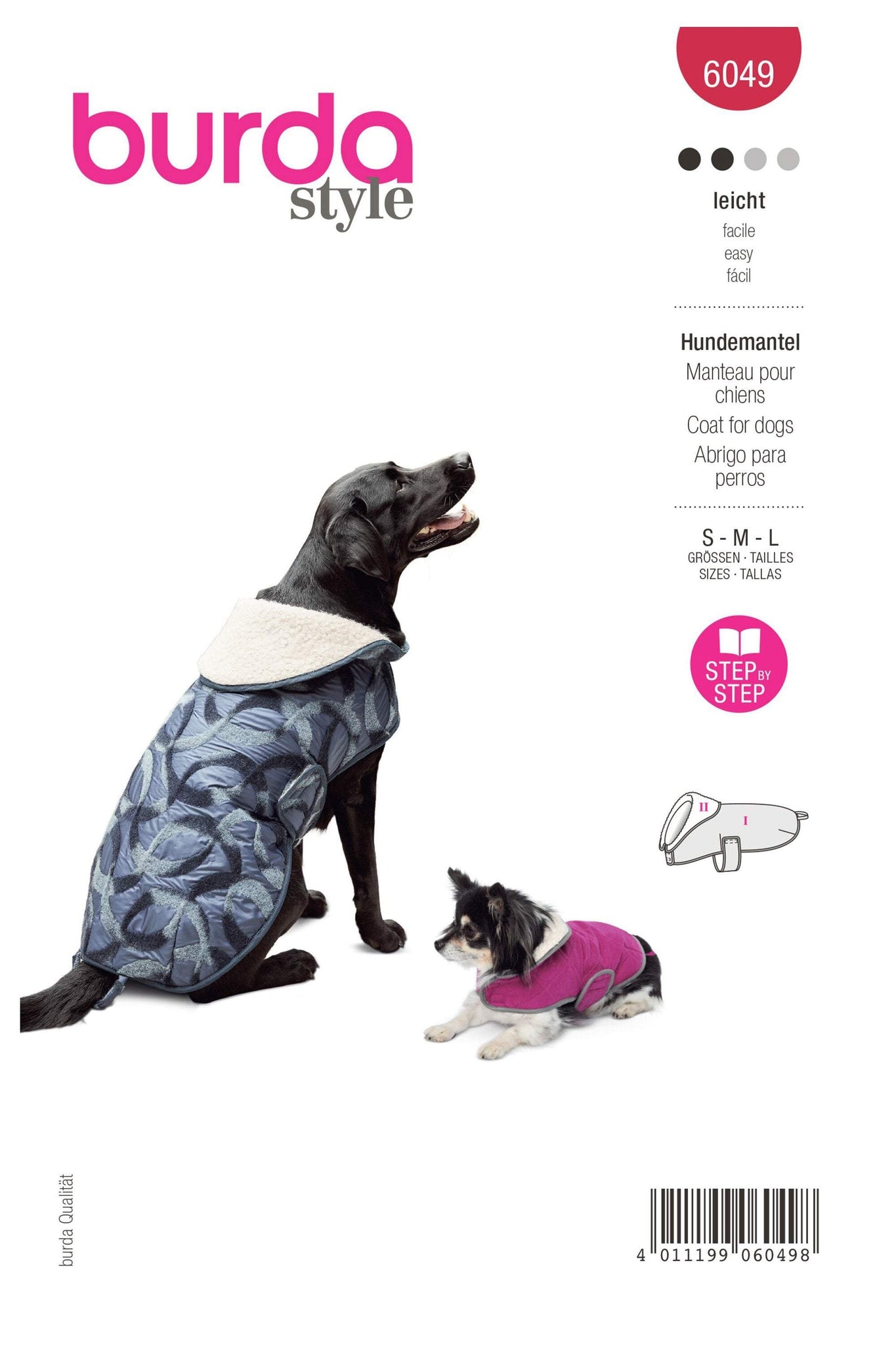 Burda - 6049 Dog Coat