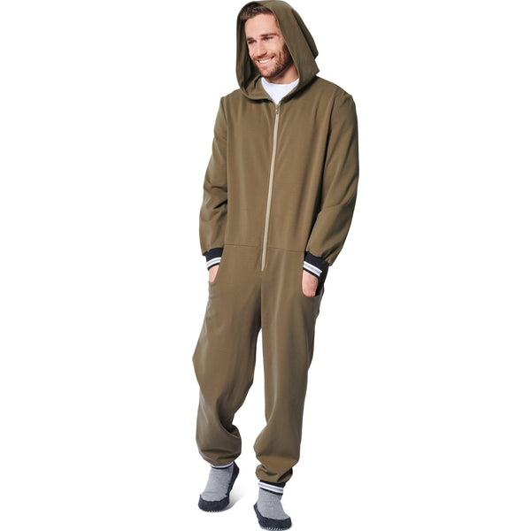 Burda - 6065 Jumpsuit for Men with Hood