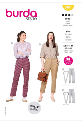 Burda - 6101 Trousers & Pants