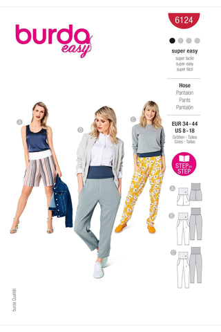 Burda - 6124 Trousers & Pants