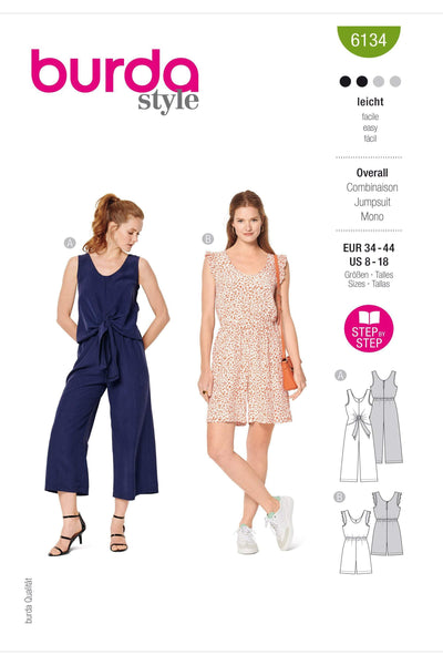 Burda - 6134 Jumpsuits