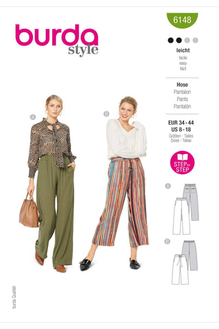 Burda - 6148 Trousers & Pants