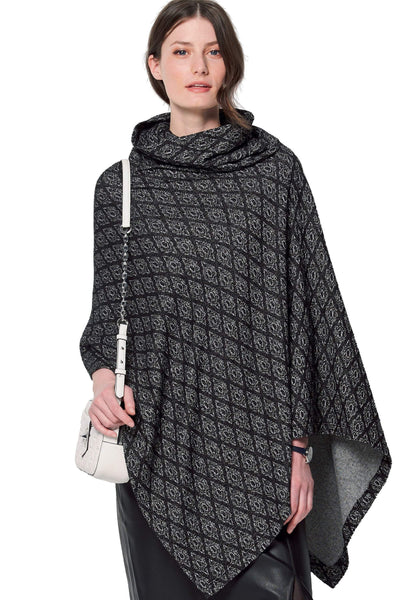 Burda - 6175 Ponchos – Rectangular With Roll Neck