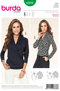 Burda - 6838 Ladies Top