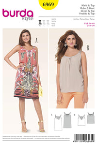 Burda - 6969 Ladies Dress/Top