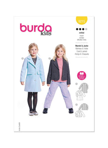 Burda - 9215 Children's Coats