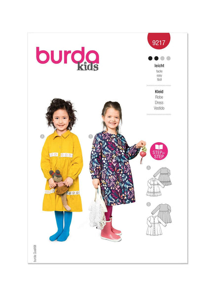 Burda - 9217 Children's Dresses