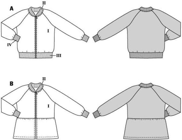 Burda - 9237 Children's Blouson Top