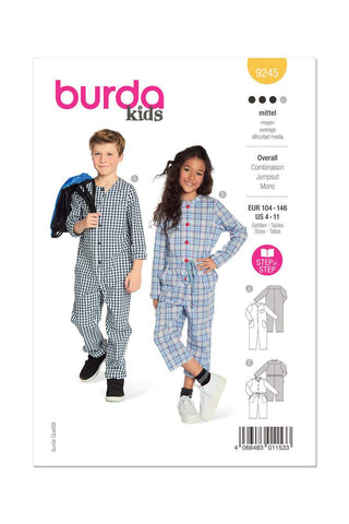 Burda - 9245 Child Jumpsuit