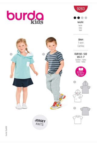 Burda - 9283 Children's Tops