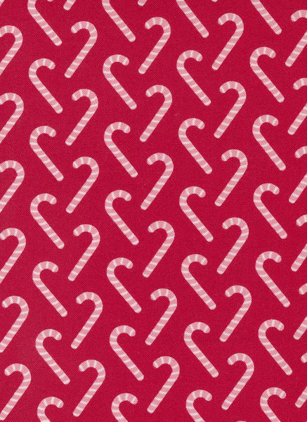 Candy Cane Lane Candy Cane By April Rosenthal For Moda Cardinal