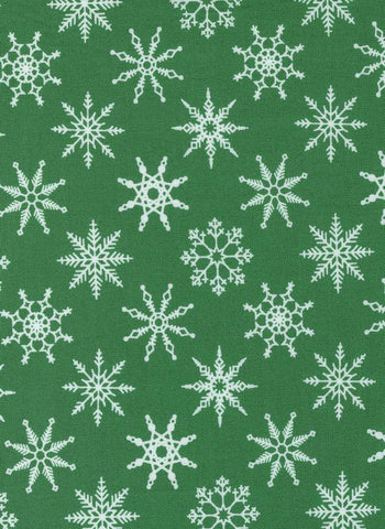 Candy Cane Lane Snowflakes By April Rosenthal For Moda Evergreen