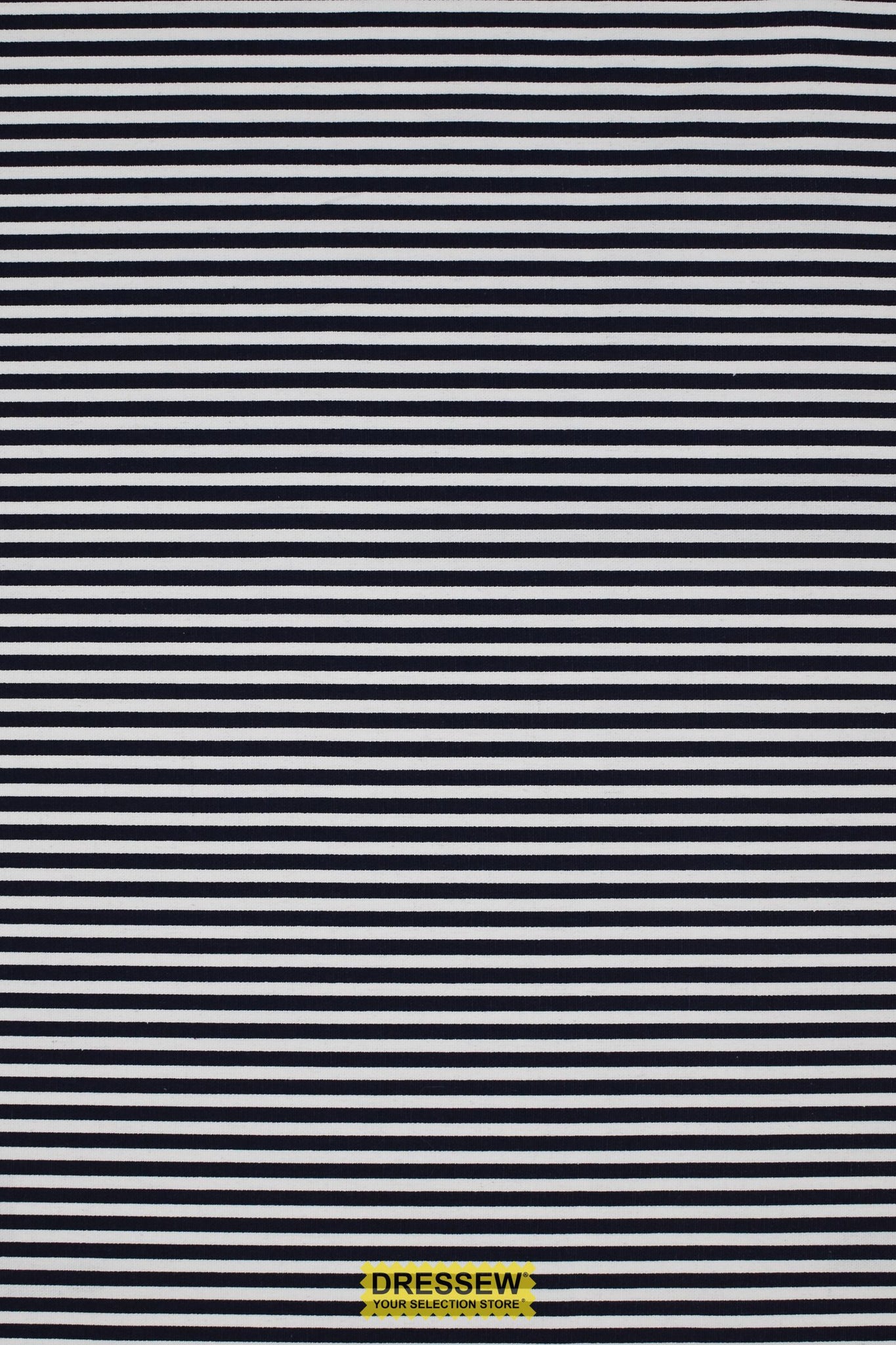 Canvas Stripe Navy / White