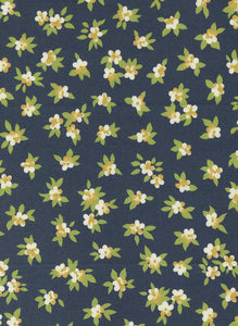 Chelsea Garden Lawn Tea Rose By Moda Navy