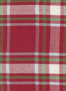 Classic Retro Holiday Tea Toweling By Stacy Iest Hsu For Moda Red Plaid