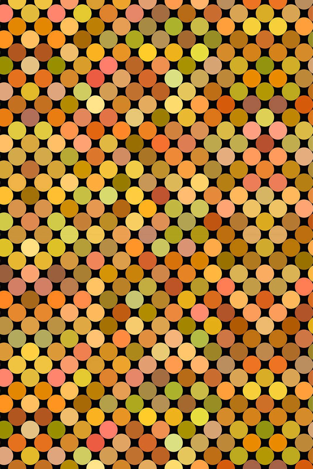 Colourful Dots Yellow Mix