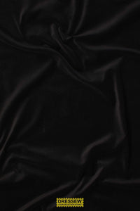 Cotton Velveteen Black