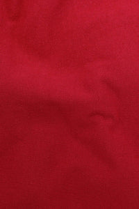 Crumple Cotton Red