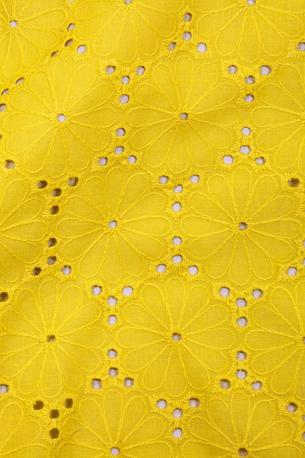 Daisy Eyelet Yellow